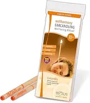 10 pcs (5 pairs) BIOSUN wellharmony ear candles - made in Germany - sensuous aroma of orange, grapefruit and tangerine - patented security filter