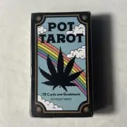 Pot Tarot Card Deck, 78 Cards And Guidebook By Peggy White