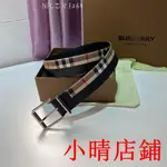 小晴二手/專柜同步2021新款 BURBERRY 博柏利皮帶 巴寶莉男士腰帶 小牛皮休閒皮帶 百搭款 時尚 男