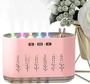Humidifiers for Bedroom, Room Humidifier for Bedroom, RGB Color Changing Air Purifier Oil Diffuser for Home Nursery Room Car