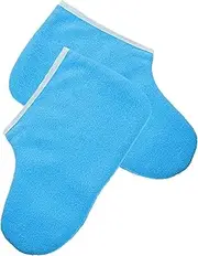 FOYTOKI Booties Paraffin Wax Roll Covers for Insulated Foot Wraps Sugar Wax for Home Salon Use