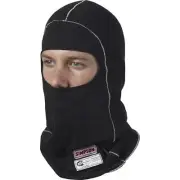 Simpson Single Eyeport Nomex Head Sock, SFI Spec 3.3, Racing, Black