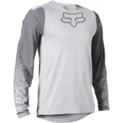 FOX SALE $79.95 (RRP$149) FLEXAIR RS LUNAR JERSEY 2XL Light Grey