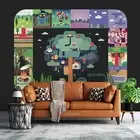 3D Forest Block Wallpaper Wall Mural Removable Self-adhesive 17
