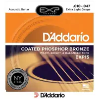 在飛比找Yahoo!奇摩拍賣優惠-【老羊樂器店】Daddario EXP15 磷青銅 (10-