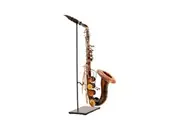 Saxophone Statue Display Ornament for Home Dcor in Copper Finish