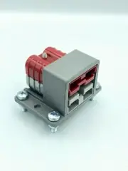 50Amp Anderson Plug Twin Surface Mount Housing bracket + x1 Red x1 Grey 50Amp