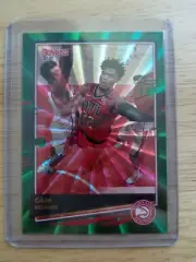 2020-21 Donruss Basketball Cam Reddish Green Laser Parallel #120 Free Shipping