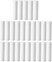 Healeved 50Pcs 5g DIY Empty Lip Balm Tubes Lip Pomade Storage Container Plastic Storage Tubes (White)
