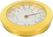 GOOHOCHY Box Temperature Gauge Inlaid Thermometer for Accurate Monitoring Guitar Cases and Humidors Sleek Design for Home and Outdoor Use