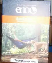 Eno DoubleNest Hammock with Chroma Strap-(Blue) 400 lb-2 person-#ASCDH022-NEW