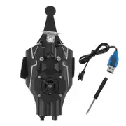 Web String Launcher Toy Rechargeable Hand Eye Coordination Automatic Web String Launcher for Children Black