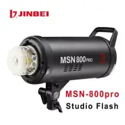 JINBEI MSN 800PRO Studio Flash GN110 800W HSS 1/8000s Powerful LED Video Light