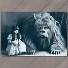 MAGNET Girl Pet Monster Creepy Weird Nightmare Scary Unusual Imaginary Friend