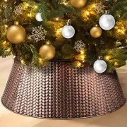 EIMMBD Metal Christmas Tree Collar Inch Christmas Tree Collar Basket Skirt Large