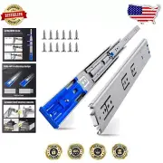 Professional Grade 28 Inch Soft Close Drawer Slides - Heavy Duty 155lbs Capacity