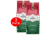 2 x Caffe Aurora Italian Blend Coffee Beans 1kg