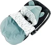 All-Season Baby footmuff, Baby seat, Spring/Summer, Slightly Thin, swaddling Blanket, Baby footmuff, Sleeping Bag, pram Bed, Cradle All Year Round
