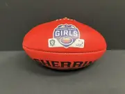 AFL SHERRIN KANGAROO BRAND AUSTRALIAN MADE LEATHER GAME FOOTBALL - Yarra Rangers