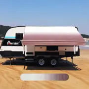14'2" Awning Replacement PVC Vinyl / Fabric Caravan Roll Out Awning Carefree