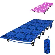 Kids Camping Cot and Toddler Travel Bed | Lightweight and Compact Cots for Sl...