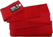 [Shihan] OBI Belt Stretchy Elasticated- Flexi 'AKA-RED ' OBI Belt Iaido- Kendo, Aikido RED Belt Takashi Japan Signature Range - 400cm x 8cm Easy Comfortable Fasten