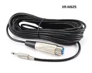 25ft 3.5mm Mono Plug to 3-Pin XLR Female Plug Audio Cable, CablesOnline XR-M625