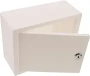 Uonlytech Plastic Lock Box Large Security Storage Case for Outdoor Lockable Storage Box Keys for Money Documents Jewelry