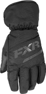 FXR Octane Youth Winter Gloves, black, Size M