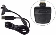 Xbox 360 Wireless Controller Cable Black