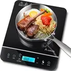 Portable Induction Cooktop,1800W Induction Cooker with LCD Sensor Touch, Inducti