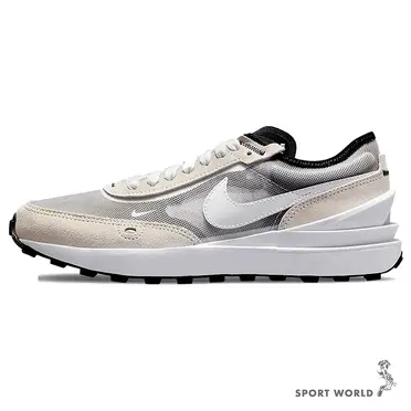 Nike 休閒鞋 Waffle One 運動 女鞋 基本款 簡約 舒適 穿搭 麂皮 灰 白 DC0481100