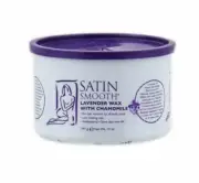 Satin Smooth Natural Pure and Simple Wax ( Lavender Wax With Chamomile - 14 oz)