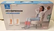 Confier Leg Massager Air Compression Massager with Heat EMK-701