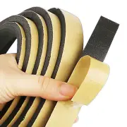 EPDM Neoprene Self Adhesive Backed Foam Sponge Strip Roll Sheet Tape Sticky Seal