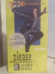 MC Hammer – Please Hammer Don't Hurt 'Em VHS 1990 SEALED