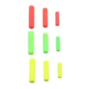 Oval Fishing Floats Beads Indicator Fish Beans Cylinder Foam Floats Ball