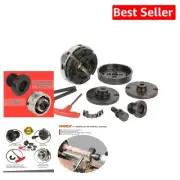 Durable 4” Wood Lathe Chuck Set with Comprehensive Jaw Selection for Woodturning