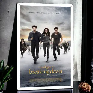 暮光之城：破曉2 電影海報鐵皮畫 The Twilight Saga: Breaking Dawn - Part 2