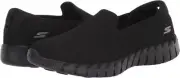 WIDE Fit Woman Skechers Go Walk Smart2 Adalyn Sneaker 124335 Black/Black 100%New