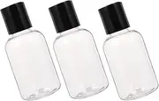 DEARMAMY 24Pcs Refillable Travel Makeup Bottles Leak Lotion Containers with Body for Easy Identification for Sunscreen Liquid Soap and More