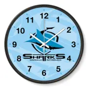 Cronulla-Sutherland Sharks Wall Clock