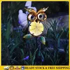LED Solar Decorative Pathway Landscape Lights Waterproof for Home Garden (Owl) *