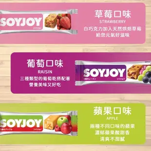 SOYJOY 大豆營養棒 營養棒 運動食品 餅乾 大豆棒 營養高糧餅乾 水果營養棒 A022 (0.3折)