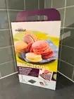 Genuine Mastrad Paris Macaron Kit Baking Mat Piping Bag Nozzles Recipe book NEW