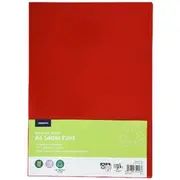 J.Burrows Recycled A4 Letter File Red 20 Pack