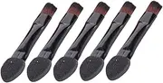 MUSISALY Dual Sided Makeup Brush Set Eye Shadow Brush and 50pcs Applicators for Women Easy to Apply and Blend