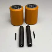 DURARUN Poly Load Wheel Kit for Electric Pallet Jack Truck W/ Axles GW2365-R