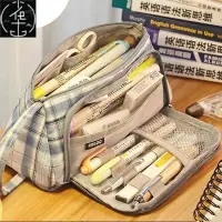 在飛比找蝦皮購物優惠-Large Capacity Pencil Case Kaw