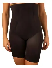 [Miraclesuit Shapewear] Shape with An Edge High Waist Long Leg in Black